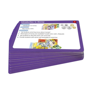 50 Money Activity Cards AUS Version